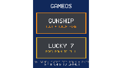 gameos running on the Feather-ESP32S2-TFT silhouette